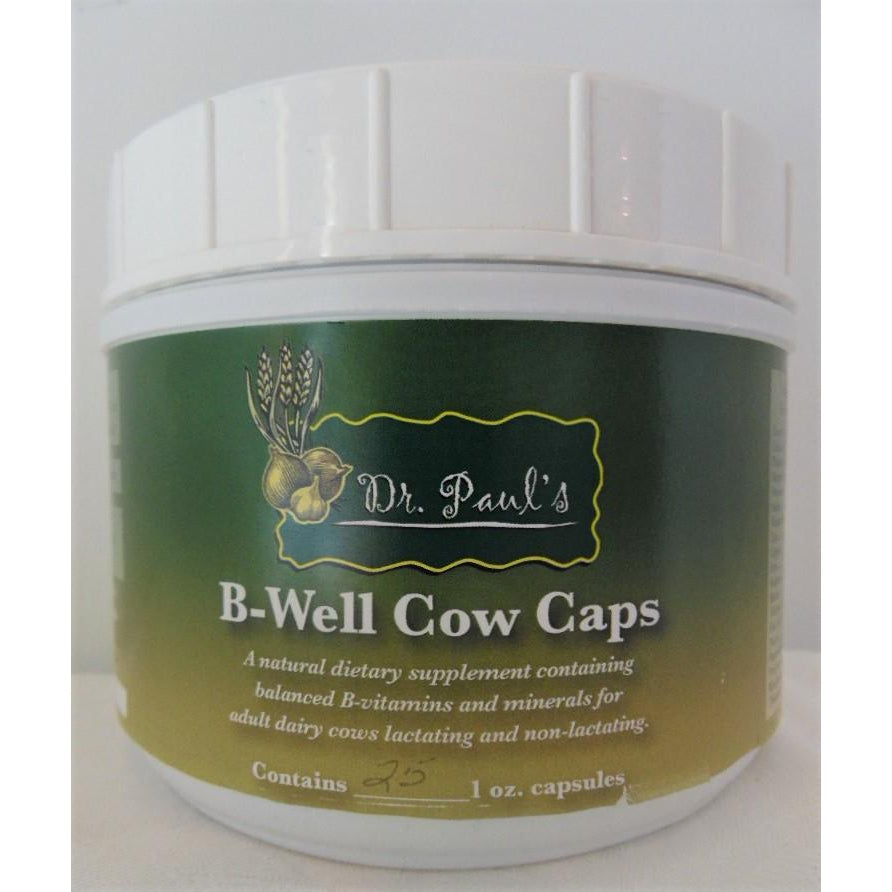 Dr. Paul's Lab - B-Well Caps - For Adult Cows-Doc Tom Roskos